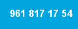 961 817 17 54 961 817 17 54